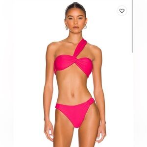Tularosa Macey Bikini in Berry Pink
